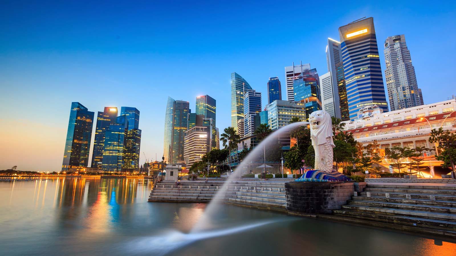 Singapore skyline