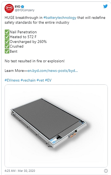 BYD LFPbattery